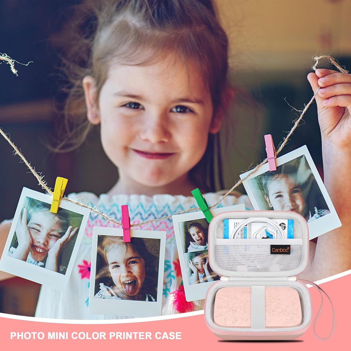Carrying Case for HP Sprocket Portable 2X3 Instant Photo Printer