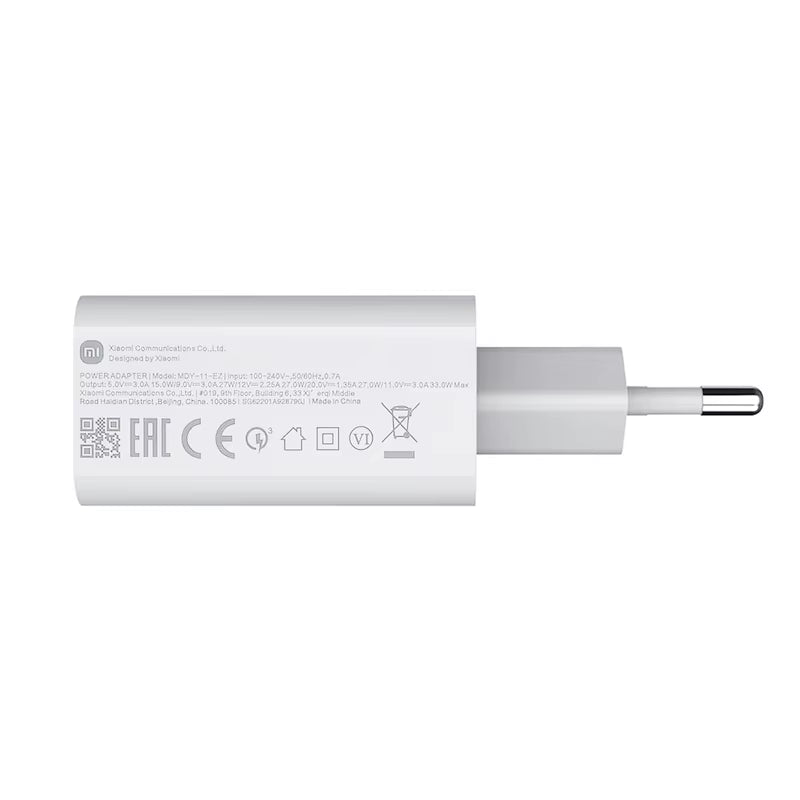 Original  Charger 33W Fast Turbo Charge 6A Type C Cable for Mi 10T POCO X3 NFC X4 Redmi K30 K40 Note 9 10 11 Pro