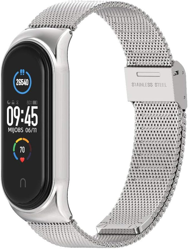 Strap for Xiaomi Mi Band 5 Mi Band 6 Breathable Replacement Strap for Band 4/Mi Band 3 Smartwatch Straps Wristband Bracelet for Women Men