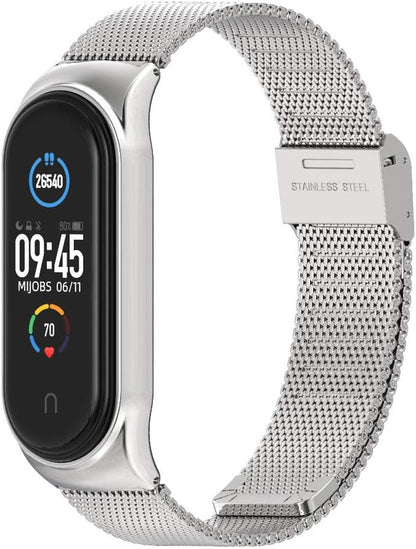 Strap for Xiaomi Mi Band 5 Mi Band 6 Breathable Replacement Strap for Band 4/Mi Band 3 Smartwatch Straps Wristband Bracelet for Women Men
