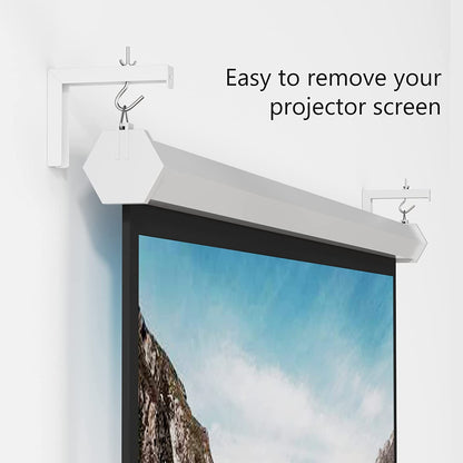 Universal Projector Screen Ceiling Mount, Holds up to 66 Lbs