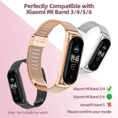 Strap for Xiaomi Mi Band 5 Mi Band 6 Breathable Replacement Strap for Band 4/Mi Band 3 Smartwatch Straps Wristband Bracelet for Women Men
