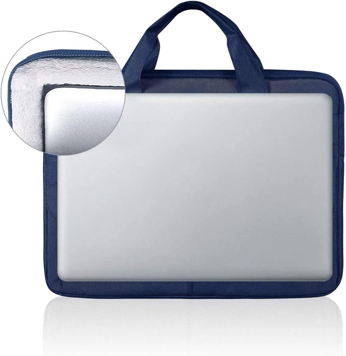 17.3 Inch Waterproof Laptop Bag with Shoulder Strap, Blue