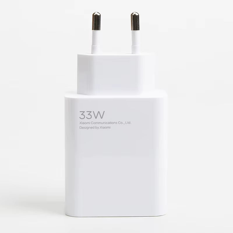 Original  Charger 33W Fast Turbo Charge 6A Type C Cable for Mi 10T POCO X3 NFC X4 Redmi K30 K40 Note 9 10 11 Pro