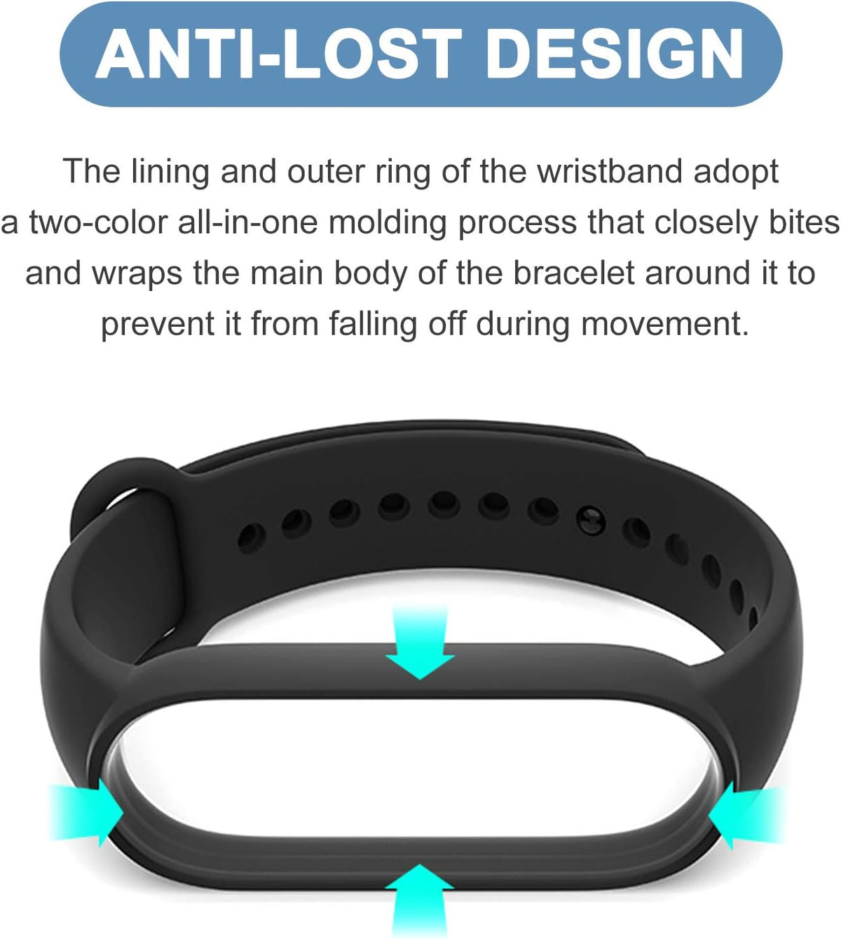 20 Pieces Strap Replacement Compatible with Xiaomi Mi Band 7/6 / 5 and Amazfit Band 5, Bands for Xiaomi Mi Band 7 Bracelet Wristbands Accessories for Mi Fit 6 Straps (20 Colors)