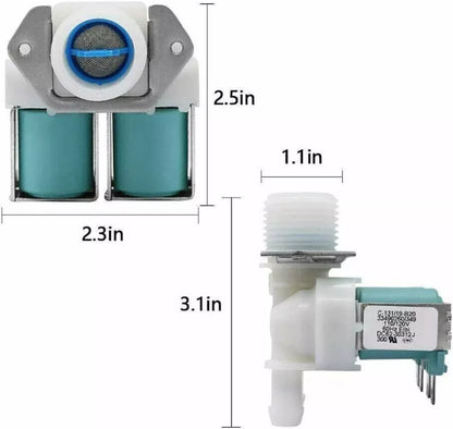 Cold Water Inlet Valve for Samsung WF42H5000AW WF218ANW WF42H5200AW WF210ANW NEW